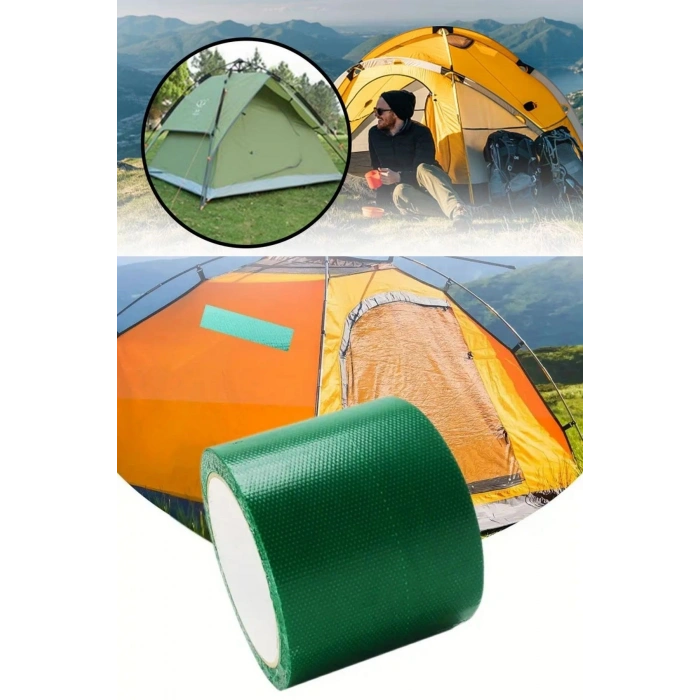 Durukar® 5 cm x 5 mt. Yapışkanlı  Çadır Tente Hortum Tamir Bandı