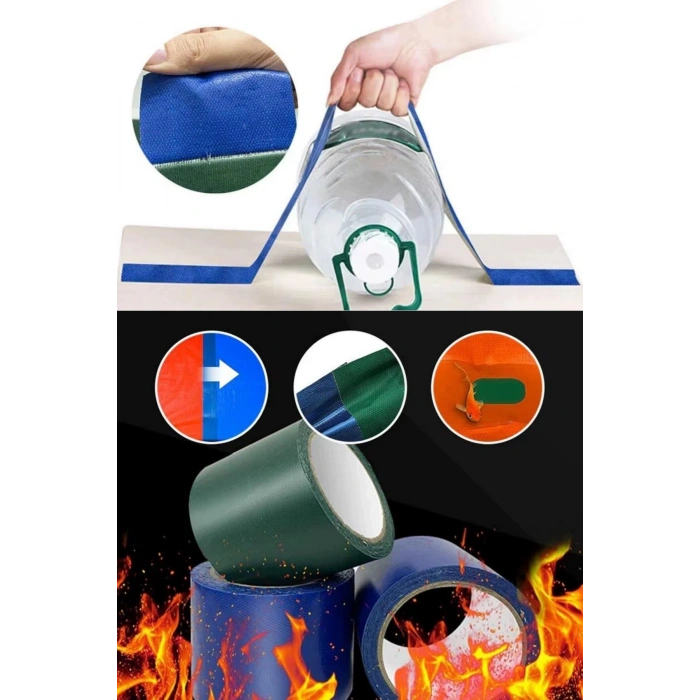 Durukar® 5 cm x 5 mt. Yapışkanlı  Çadır Tente Hortum Tamir Bandı