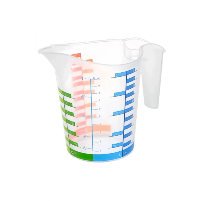 Durukar® 500 ml Colorful Graded Hard Plastic Kitchen Measuring Cup