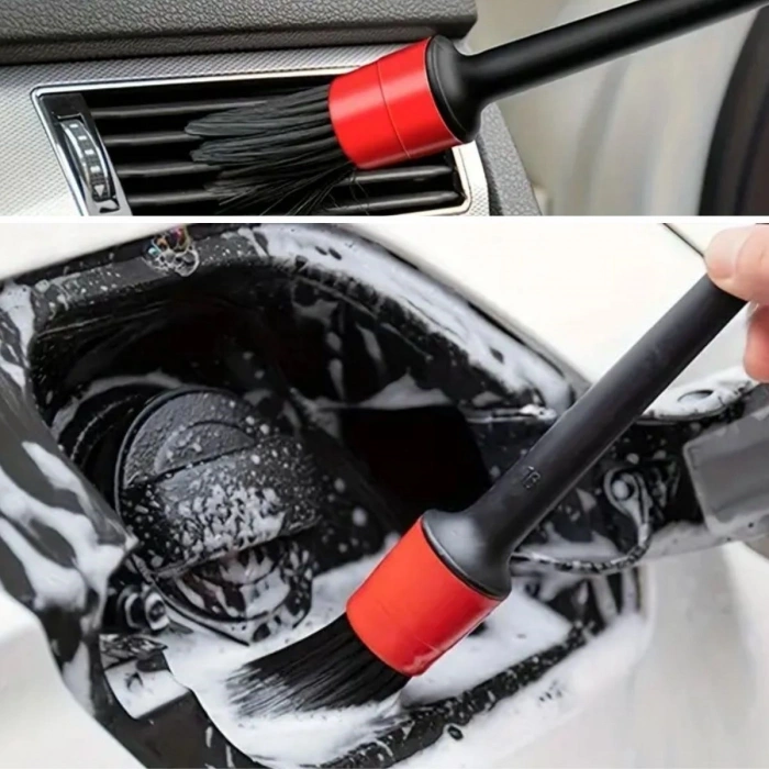 Durukar® 5’li Çok Amaçlı Araç İçi ve Dış Yüzey Temizlik & Detaylandırma Fırça Seti