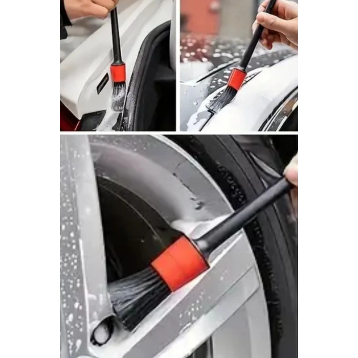 Durukar® 5’li Çok Amaçlı Araç İçi ve Dış Yüzey Temizlik & Detaylandırma Fırça Seti