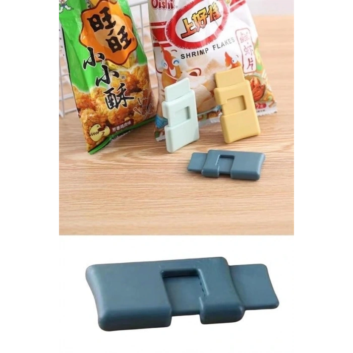 Durukar®  6lı Hava Sızdırmaz Poşet Torba Ambalaj  Ve Paket Kıstırmalı Kapatma Klipsi