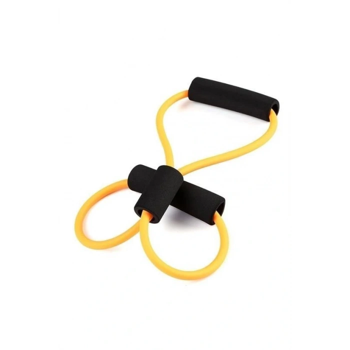 Durukar® 8 Şeklinde Direnç Bandı Yoga Plates Ve Vücut Geliştirme Egzersiz Bandı