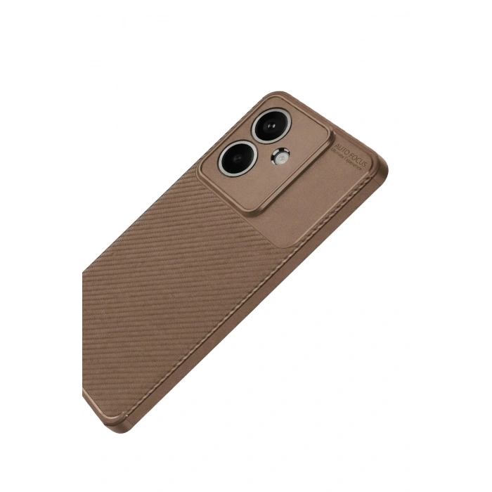 Durukar®   A3 Kılıf Auto Focus Karbon Kapak - Kahverengi