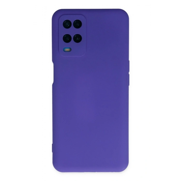 Durukar®   A54 4G Kılıf Nano içi Kadife Silikon - Mor