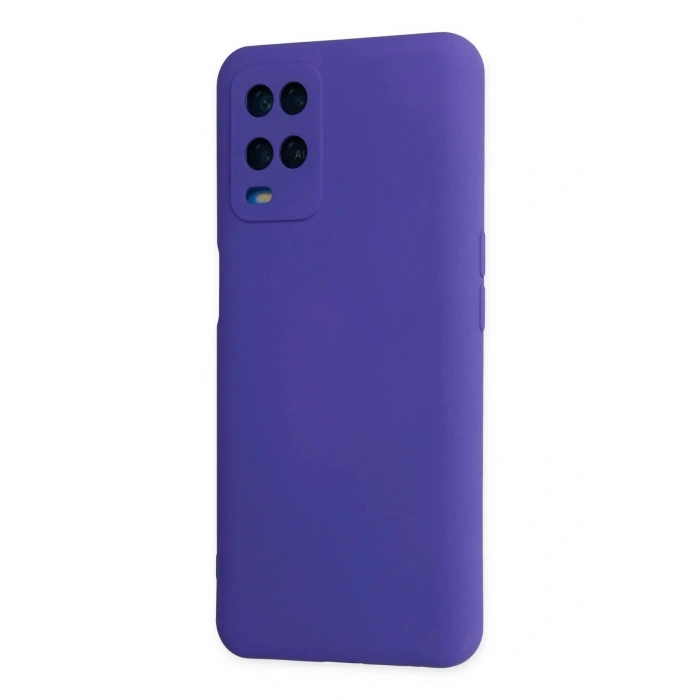 Durukar®   A54 4G Kılıf Nano içi Kadife Silikon - Mor