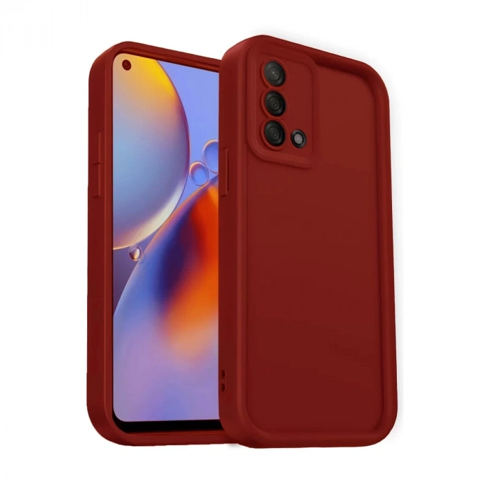 Durukar®   A74 4G Kılıf Viera Silikon - Kırmızı