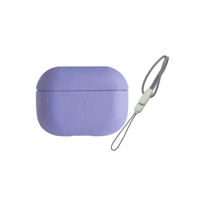Durukar®  Airpods 3 (3.nesil) 405 Deri Kılıf - Lila