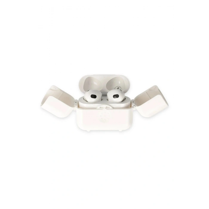 Durukar®  Airpods 3 (3.nesil) Basmalı Kılıf - Beyaz