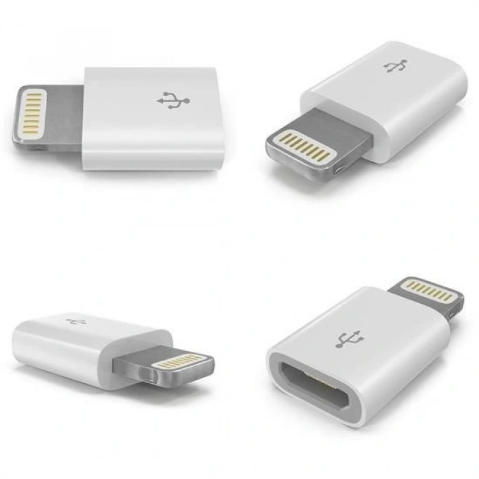 Durukar® Apple iPhone / iPad Micro Usb Dönüştürücü Adaptör OTG Aparat