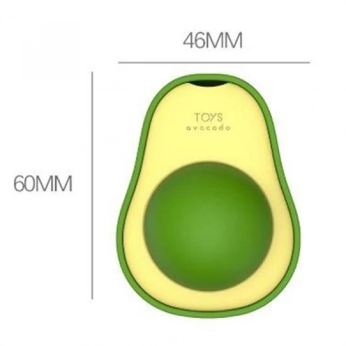 Durukar® Avokado Model Yapışkanlı Kedi Oyuncağı Yenilebilir Kedi Nanesi Otu