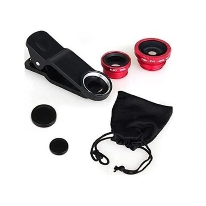 Durukar® Balık Gözü Cep Telefonu Lensi (Tüm Modellere Uyumlu)