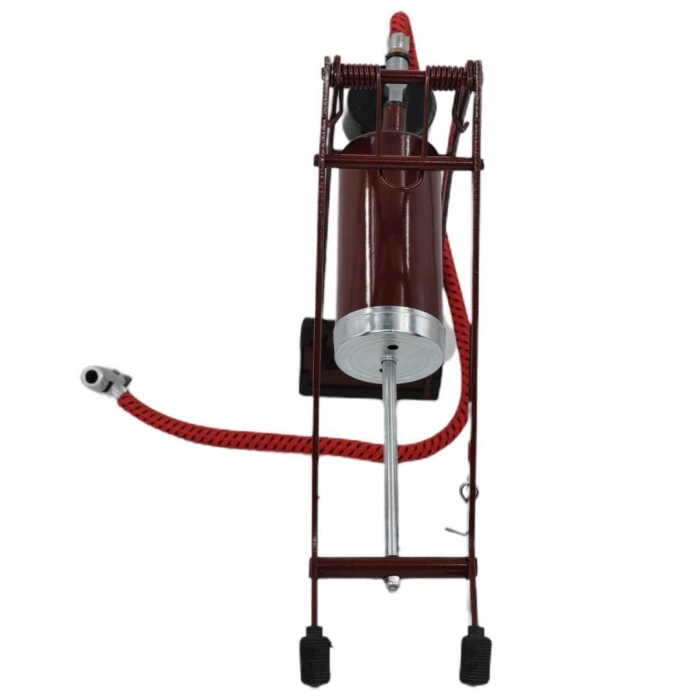 Durukar® Basınç Göstergeli Ayak Pompası Araba Bisiklet Motor Lastik Pompası