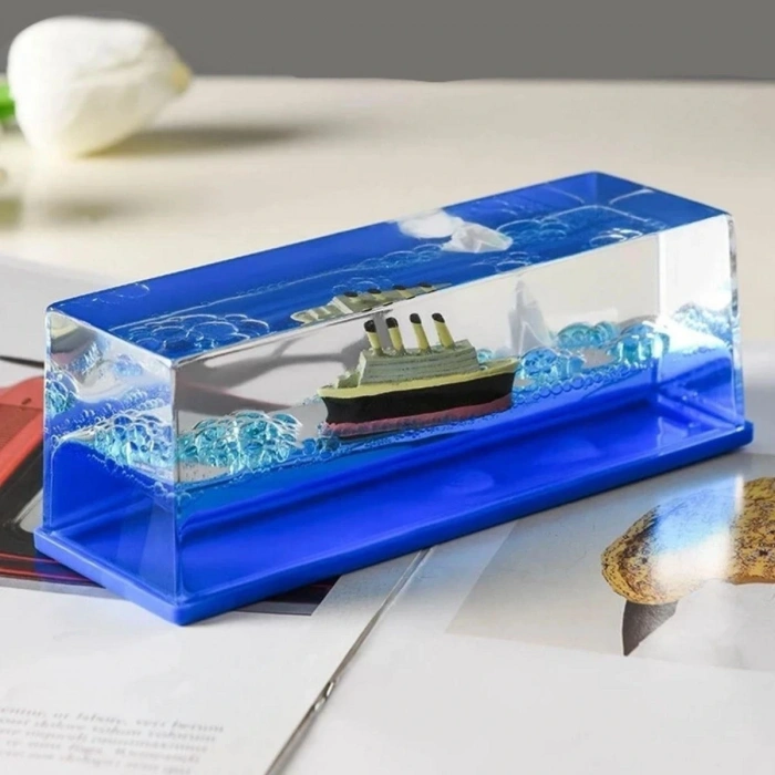 Durukar® Unsinkable Ship Decorative Gift for Home and Office Special Love Ship
