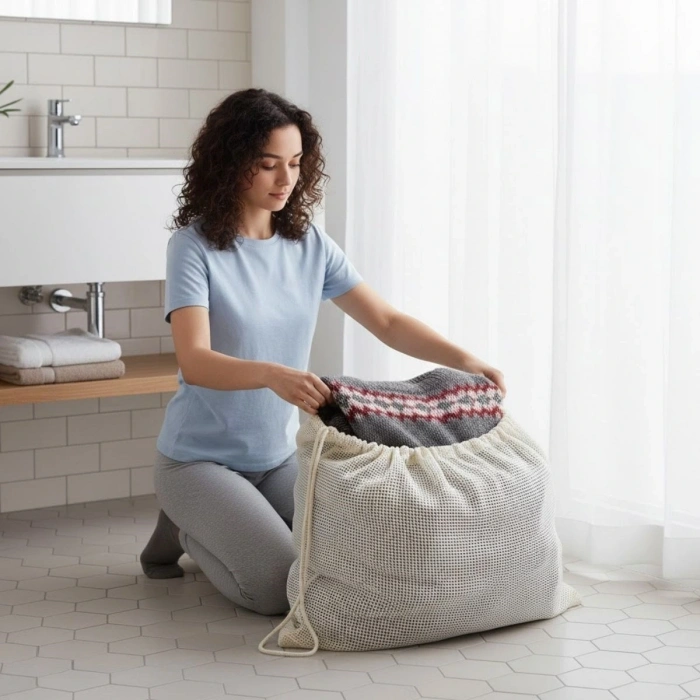 Durukar® Extra Large 120x150 cm Coat Washing Net – Extra Large, Durable, Breathable Laundry Protection Bag