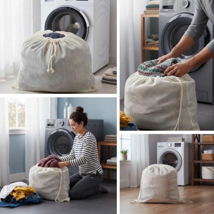 Durukar® Extra Large 120x150 cm Coat Washing Net – Extra Large, Durable, Breathable Laundry Protection Bag