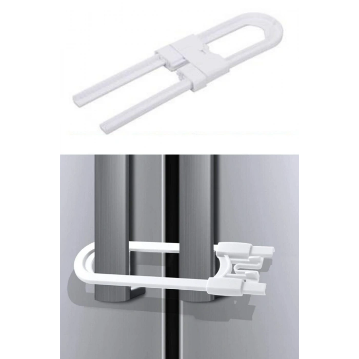 Durukar® Bebek Çocuk Çekmece ve Dolap Koruma Raylı Güvenlik Sistemi Emniyet Kilidi