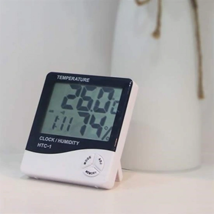 Durukar® Baby Room Desktop Digital Thermometer Hygrometer Clock