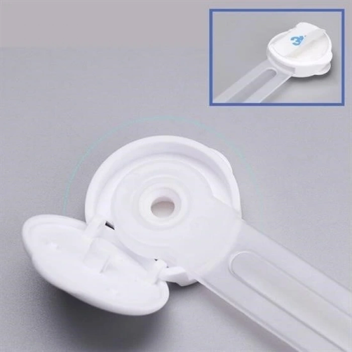 Durukar® Bebek ve Çocuklar İçin Dolap Çekmece Emniyet Güvenlik Kilidi