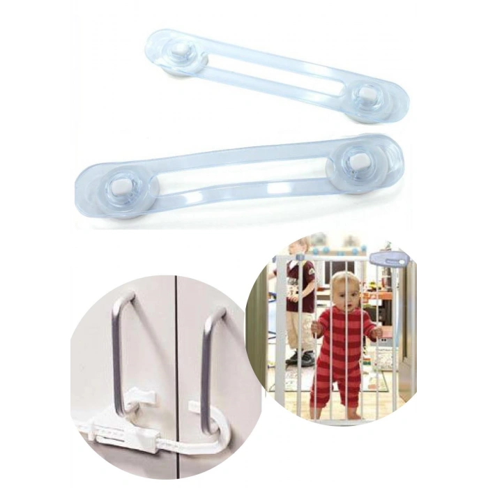 Durukar® Bebek ve Çocuklar İçin Dolap Çekmece Emniyet Güvenlik Kilidi