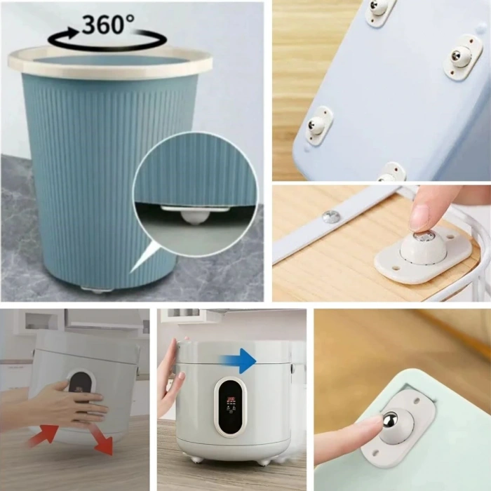 Durukar® Beyaz Eşya ve Mobilya İçin 4’lü Tekerlekli Kaydırma Aparatı – Hafif ve Orta Ağırlıktaki Ürünler İçin Pratik Kaydırıcı Set