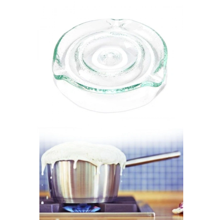 Durukar® Glass Milk Boiling and Overflow Prevention Apparatus – Spill-Free Safe Boiling, Heat Resistant Glass