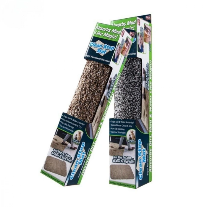 Durukar® Çamaşır Makinesinde Yıkanabilir Kir Toz Emici Mikrofiberli Paspas