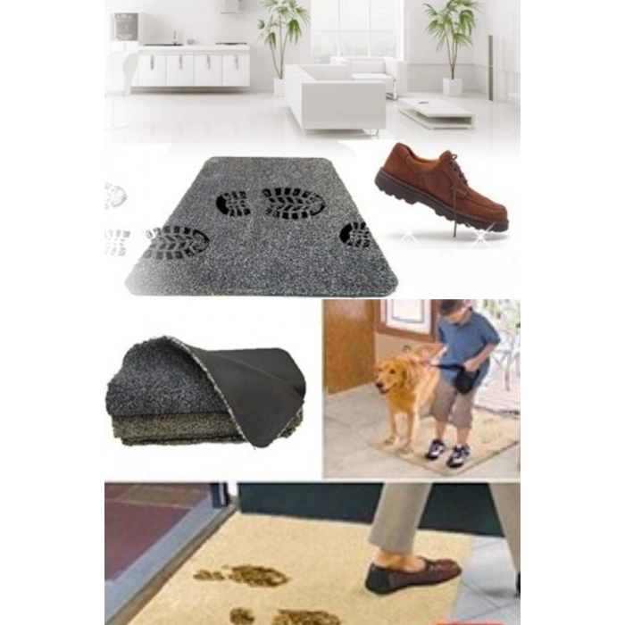 Durukar® Çamaşır Makinesinde Yıkanabilir Kir Toz Emici Mikrofiberli Paspas