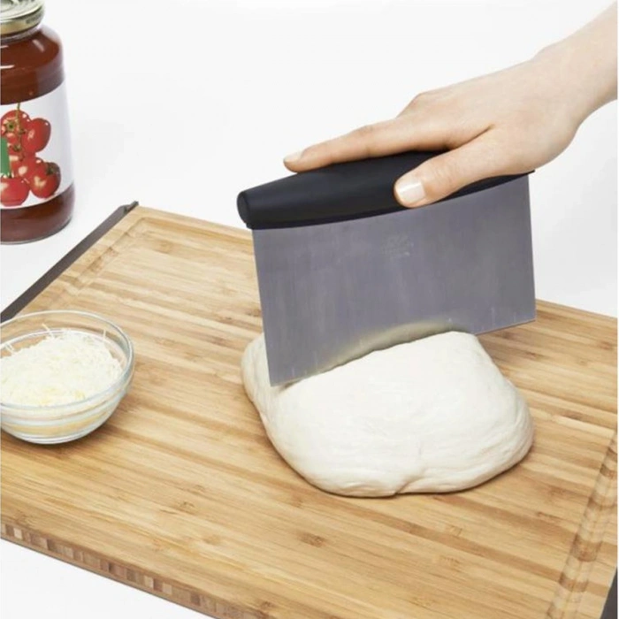 Durukar® Çelik Hamur Kesici Kazıyıcı Pasta Kek Dekorasyon Spatula Aleti