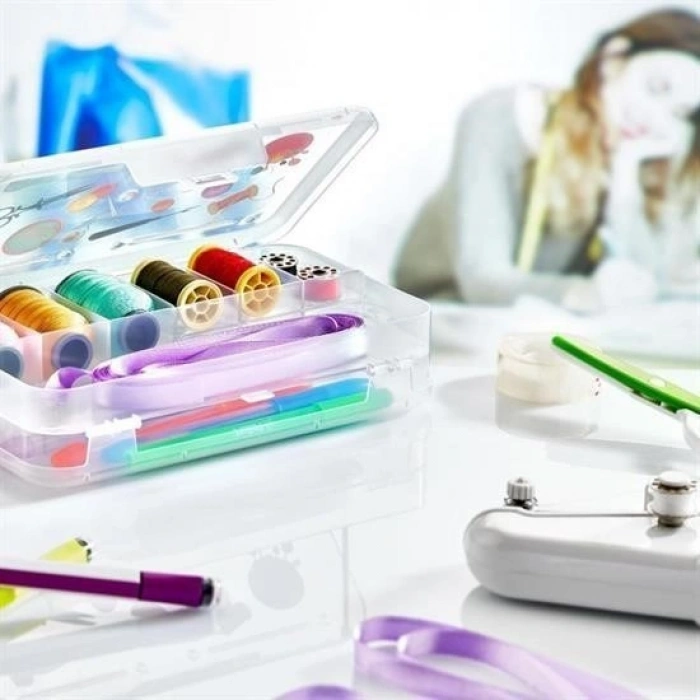 Durukar® Double-Sided Compartmentalized Hobby Sewing Box Ardunio Material Box