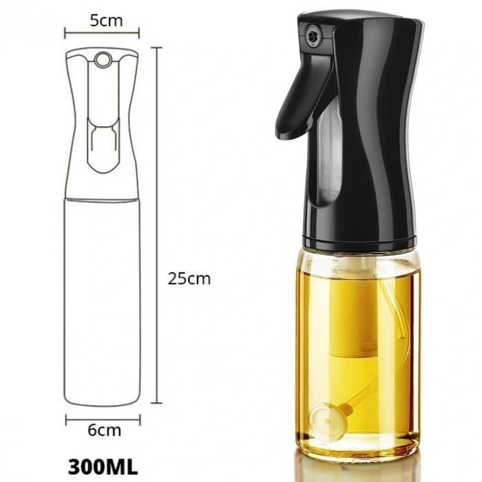 Durukar® Çok Amaçlı Cam Şişe Püskürtmeli Dağıtıcı Yağdanlık Limonluk Sirke Sosluk Spreyi