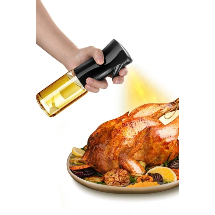 Durukar® Çok Amaçlı Cam Şişe Püskürtmeli Dağıtıcı Yağdanlık Limonluk Sirke Sosluk Spreyi