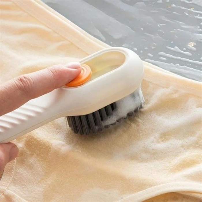 Durukar® Çok Amaçlı Deterjan Hazneli Pratik Ayakkabı, Bot Temizleme Yıkama Fırçası