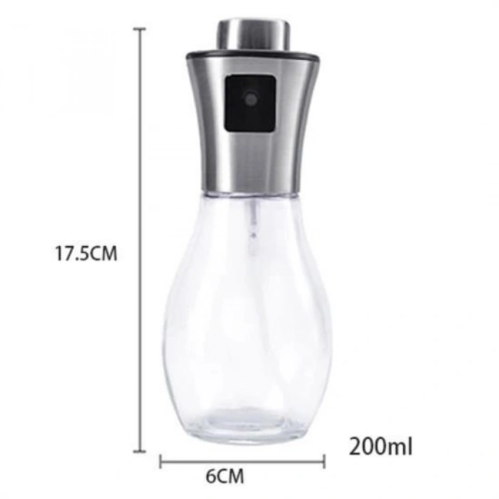 Durukar® Multi-Purpose Spray Leak-Proof Glass Bottle Oil Dispenser Lemon Vinegar Sauce Spray Sprayer