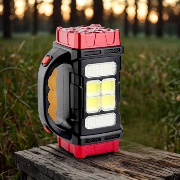 Durukar® Çok Fonksiyonlu Elde Güneş Enerjili Lamba – 38W