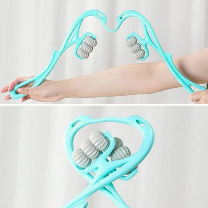 Durukar® Çok Fonksiyonlu Manuel Altı Tekerlekli Boyun Masaj Aleti