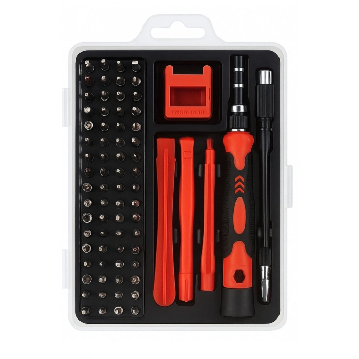 Durukar® Çok Fonksiyonlu Manyetik Uçlu 52si 1 Arada 42 Uçlu Saatçi Tornavida Seti