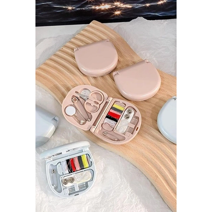 Durukar® Çok Fonksiyonlu Mini Çanta Boy Seyahat Tipi Dikiş Seti