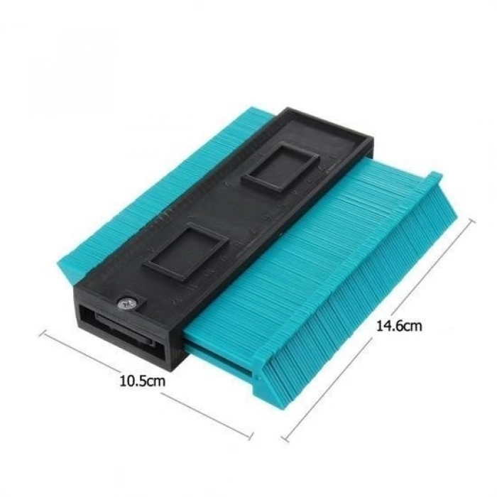 Durukar® Multi-Functional Plastic Contour Gauge Wood Tile Shaping Template