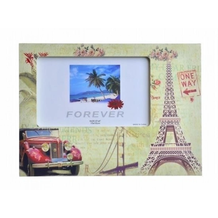 Durukar® Decotown Eiffel Tower Shaped Wooden Photo Picture Frame