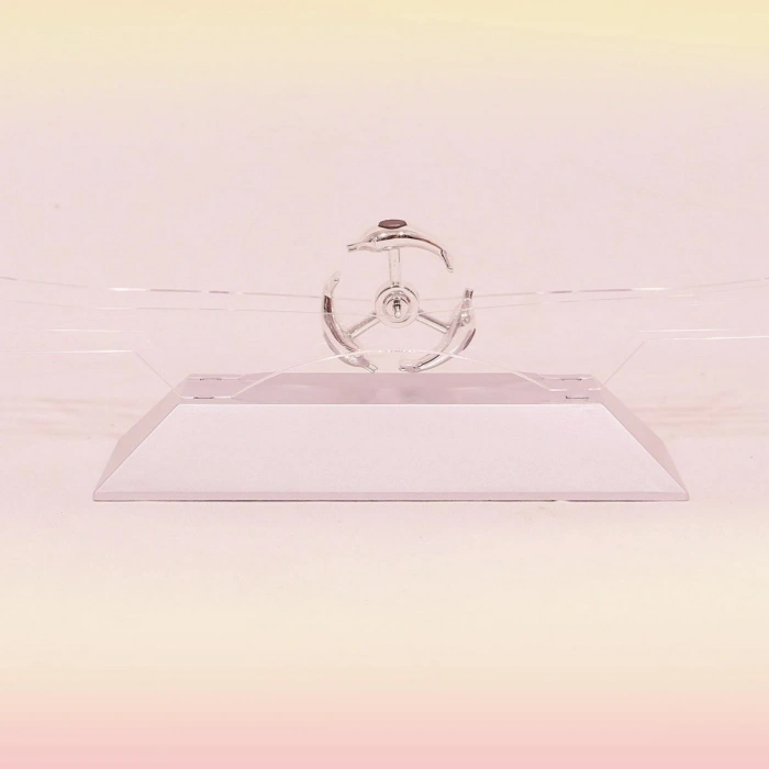 Durukar® Dekoratif Masa Üstü Obje Manyetik Kinetik Orbital Dönen Yunuslar