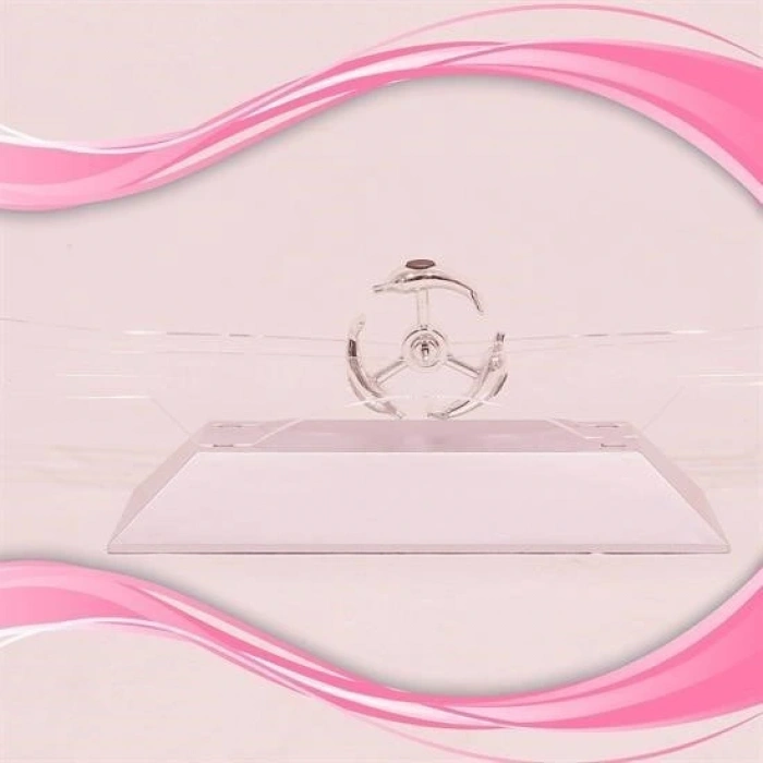 Durukar® Decorative Desktop Object Magnetic Kinetic Orbital Rotating Dolphins