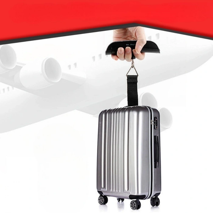 Durukar® Dijital Ekranlı Valiz Kilo Ölçücü Hassas Valiz Tartısı