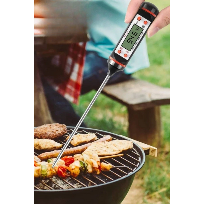 Durukar® Dijital Gıda Termometresi Süt,Et,Yoğurt Mayalama,Mama Derecesi Ölçer Gıda Termometresi