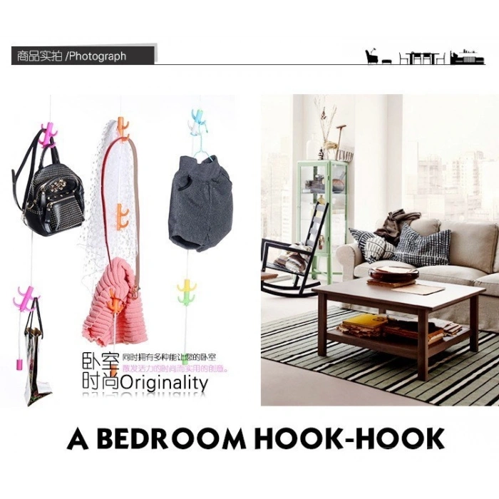 Durukar® Dolap İçi Düzenleyici Askı Elbise Giysi Organizer Sihirli Askılık