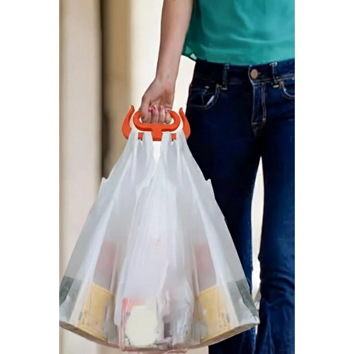 Durukar® Ergonomik Poşet Taşıma Aparatı – Ağır Yük Taşıyıcı Tutacak, Elden Kesme Yapmayan Kolay Taşıma Kancası, Market ve Alışveriş Çantası Taşıyıcıs