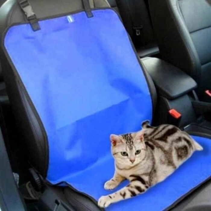 Durukar® Pet Car Back Seat Cover - Blue (Carrying Bag Gift)