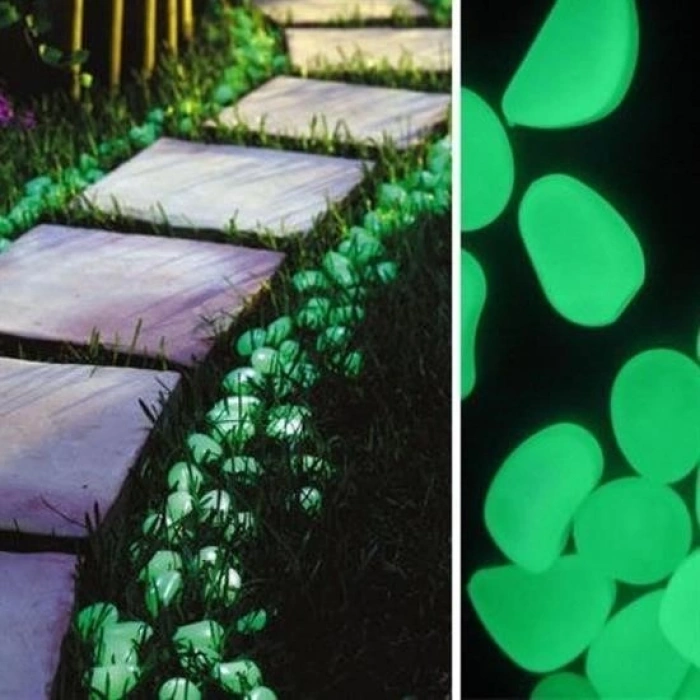 Durukar® Decorative Pebbles Glow in the Dark