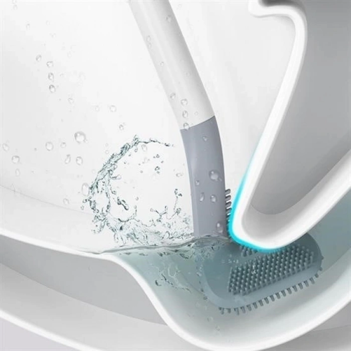 Durukar® Golf Design Silicone Toilet Bowl Kitchen Cleaning Brush with Hook Gift