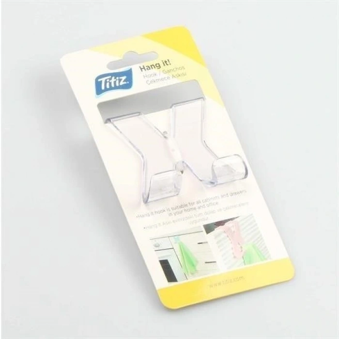 Durukar® Hang it Pratik Kolay Taşımabilir Havlupan 2 Kancalı Banyo Askısı